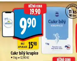 Albert Cukr bílý krupice nabídka