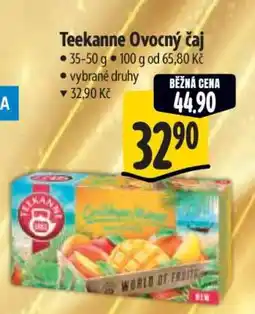 Albert Teekanne ovocný čaj nabídka
