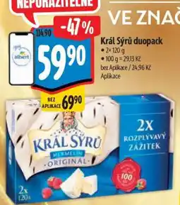 Albert Král Sýrů duopack nabídka