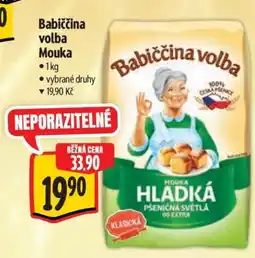 Albert Babiččina volba mouka nabídka