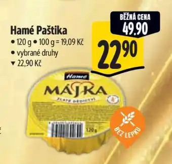 Albert Hamé paštika nabídka