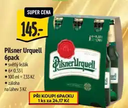 Albert Pilsner Urquell 6pack nabídka
