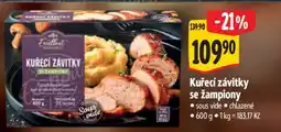 Albert Kuřecí závitky se žampiony nabídka