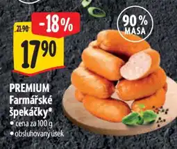 Albert PREMIUM Farmářské špekáčky nabídka