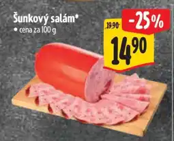 Albert Šunkový salám nabídka