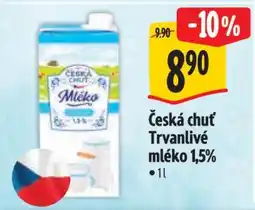 Albert Česká chuť Trvanlivé mléko 1,5% nabídka