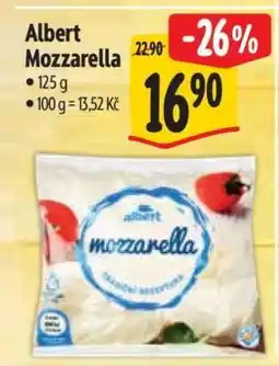 Albert Albert Mozzarella nabídka