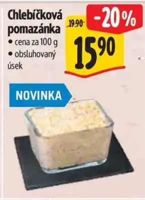 Albert CHLEBÍČKOVÁ POMAZÁNKA nabídka