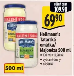 Albert Hellmann's Tatarská omáčka/Majonéza 500 ml nabídka