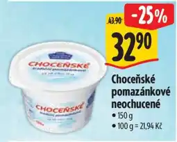 Albert Choceňské pomazánkové neochucené nabídka