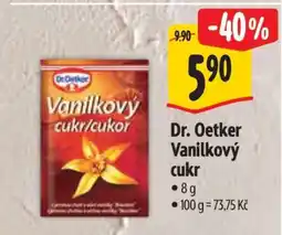 Albert Dr. Oetker Vanilkový cukr nabídka