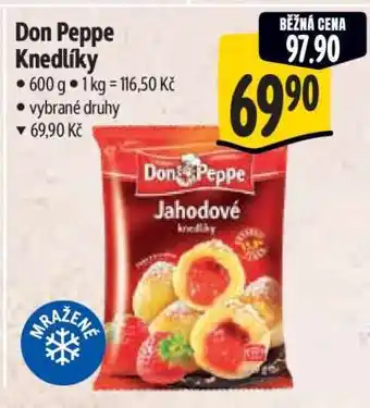 Albert DON PEPPE Knedlíky nabídka