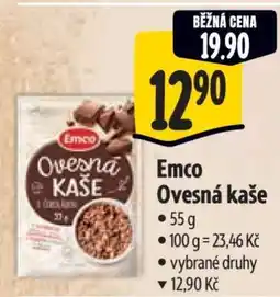 Albert Emco ovesná kaše nabídka