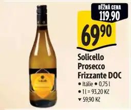 Albert Solicello Prosecco Frizzante DOC nabídka
