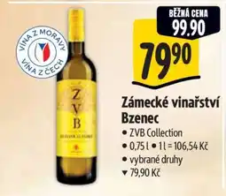 Albert Zámecké vinařství Bzenec nabídka