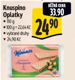 Albert Knuspino Oplatky nabídka