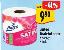 Albert Linteo toaletní papír nabídka