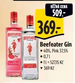 Albert Beefeater Gin nabídka
