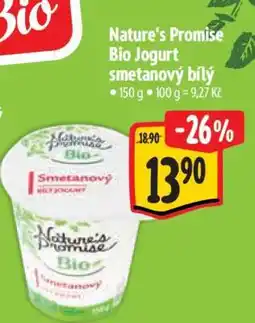 Albert Nature’s Promise Bio Jogurt smetanový bílý nabídka
