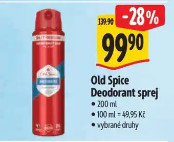 Albert Old Spice Deodorant sprej nabídka