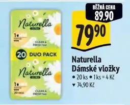 Albert Naturella Dámské vložky nabídka