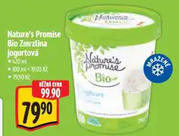 Albert Nature’s Promise Bio Zmrzlina jogurtová nabídka