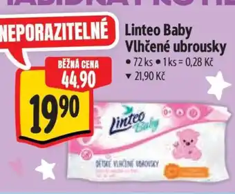 Albert Linteo Baby Vlhčené ubrousky nabídka