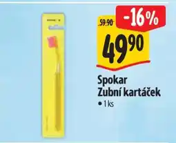 Albert Spokar zubní kartáček nabídka