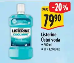 Albert Listerine ústní voda nabídka