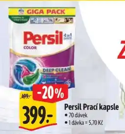 Albert Persil Prací kapsle nabídka