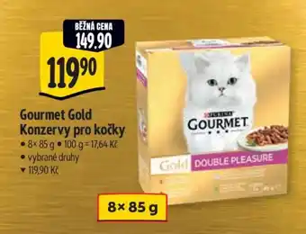 Albert Gourmet Gold Konzervy pro kočky nabídka