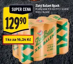 Albert Zlatý Bažant 8pack nabídka