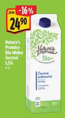 Albert Nature's Promise Bio Mléko čerstvé 1,5 nabídka
