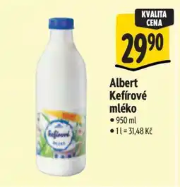 Albert Albert Kefírové mléko nabídka