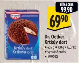 Albert Dr. Oetker Krtek dort nabídka