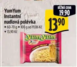 Albert YumYum Instantní nudlová polévka nabídka