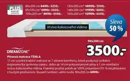JYSK DREAMZONE Pěnová matrace TENLA nabídka
