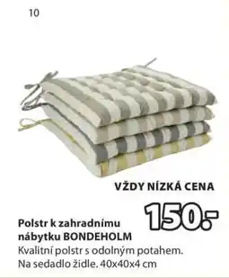 JYSK POLSTR K ZAHRADNÍMU NÁBYTKU BONDEHOLM nabídka
