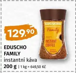 Terno EDUSCHO FAMILY instantní káva nabídka