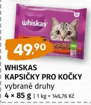 Terno Whiskas kapsičky pro kočky nabídka