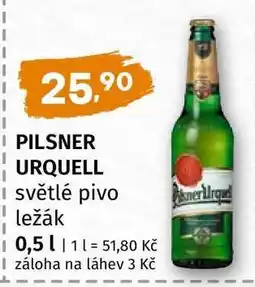 Terno Pilsner Urquell nabídka