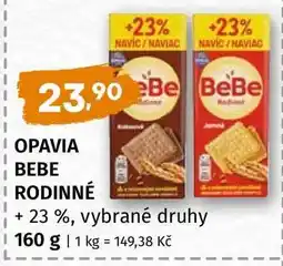 Terno Opavia BeBe Rodinné nabídka