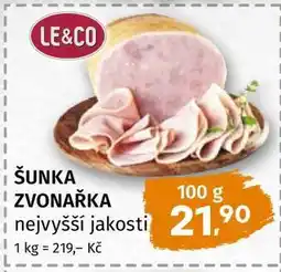 Terno Šunka Zvonařka nabídka