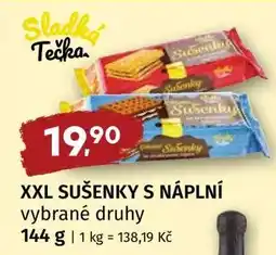 Terno XXL SUŠENKY S NÁPLNÍ nabídka