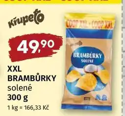 Terno XXL BRAMBŮRKY solené 300 g nabídka