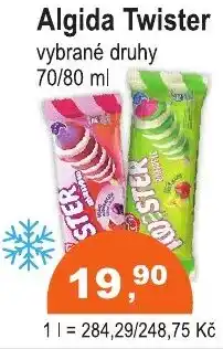 COOP DISKONT Algida Twister nabídka