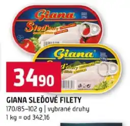 Terno Giana Sledě filety nabídka