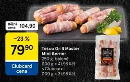 Tesco Tesco Grill Master Mini Berner, 250 g, balené nabídka