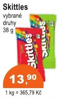 COOP DISKONT Skittles nabídka