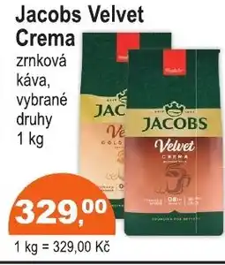 COOP DISKONT Jacobs Velvet Crema nabídka